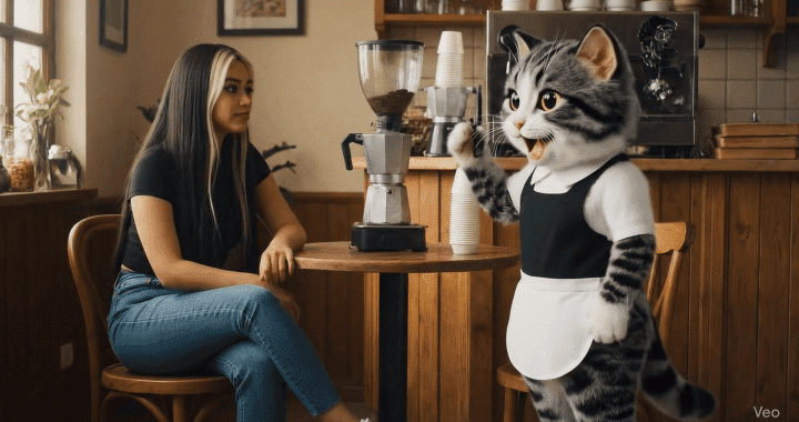 Chiste del café corto