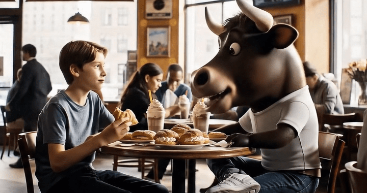 Chiste de la Vaca Pensativa