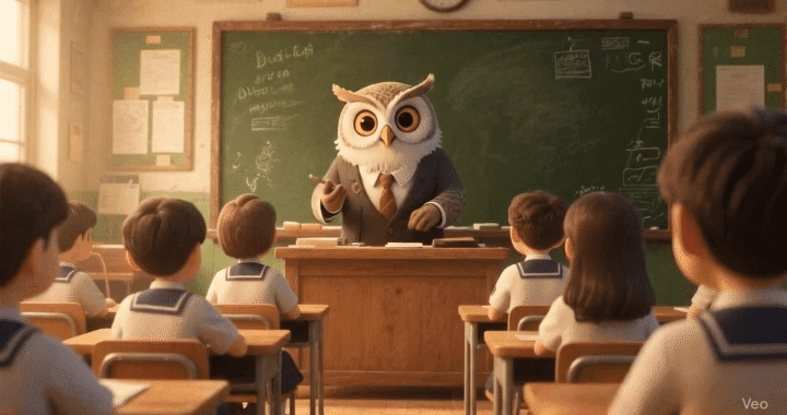 Chiste del animal que come con la cola