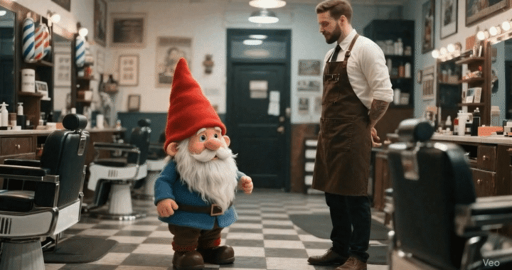 Chiste del enano y las patillas